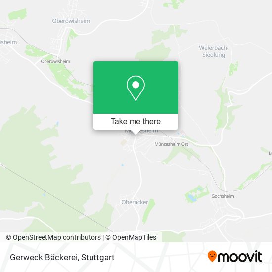Карта Gerweck Bäckerei