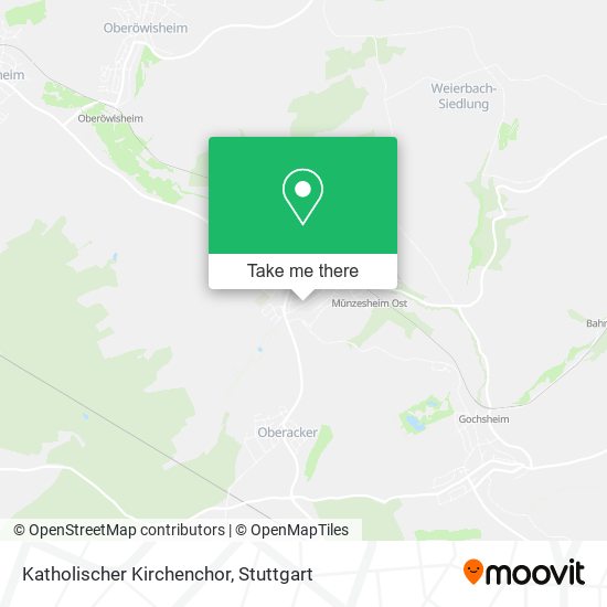 Katholischer Kirchenchor map