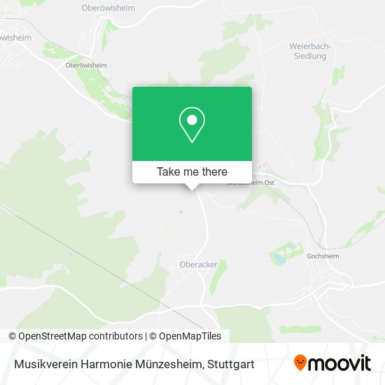 Musikverein Harmonie Münzesheim map