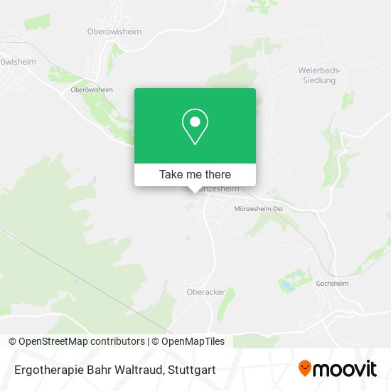 Ergotherapie Bahr Waltraud map