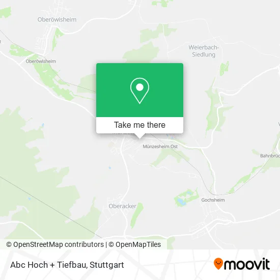 Карта Abc Hoch + Tiefbau