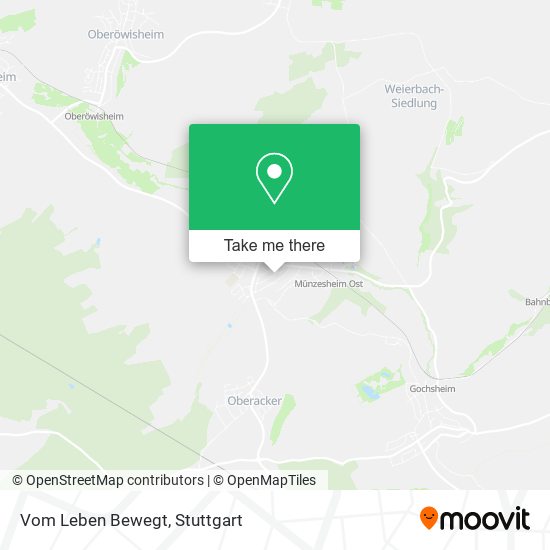 Карта Vom Leben Bewegt
