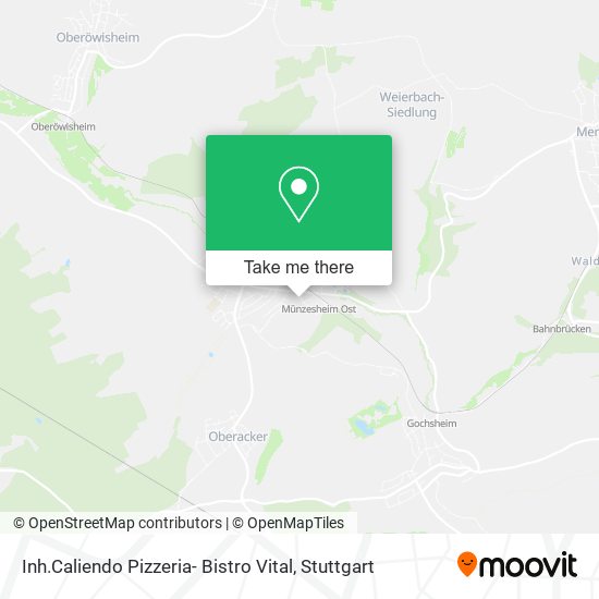 Inh.Caliendo Pizzeria- Bistro Vital map