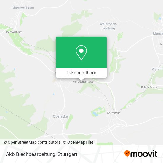 Akb Blechbearbeitung map