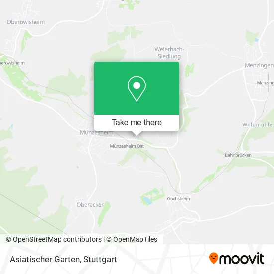 Карта Asiatischer Garten