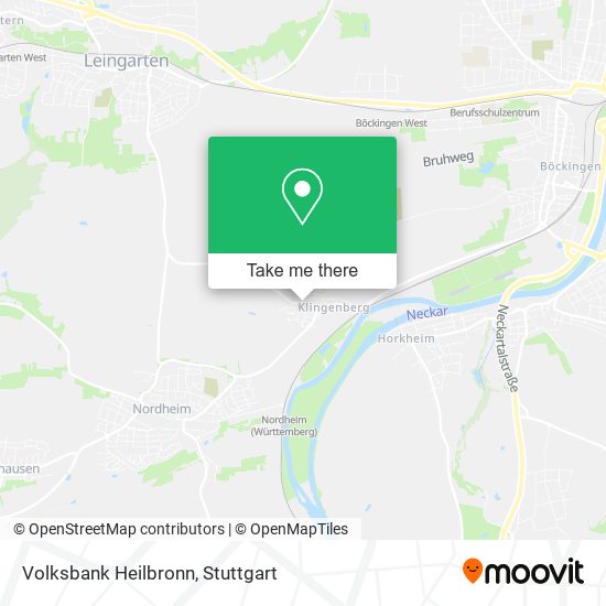 Volksbank Heilbronn map