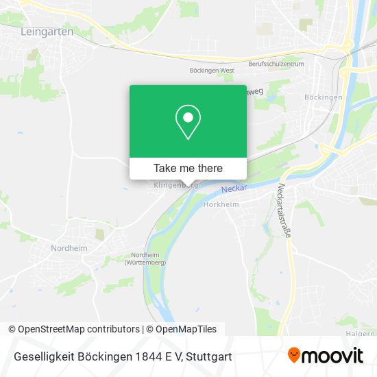 Geselligkeit Böckingen 1844 E V map