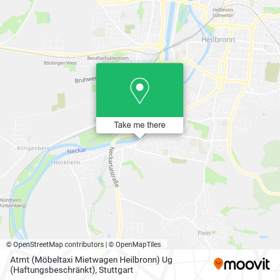 Карта Atmt (Möbeltaxi Mietwagen Heilbronn) Ug (Haftungsbeschränkt)