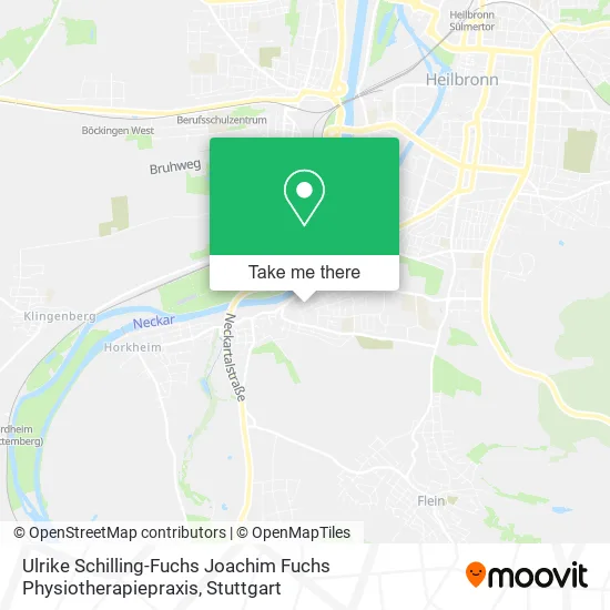 Карта Ulrike Schilling-Fuchs Joachim Fuchs Physiotherapiepraxis