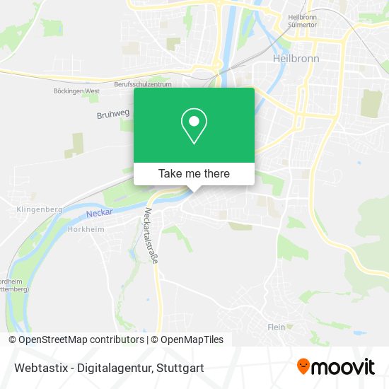Карта Webtastix - Digitalagentur
