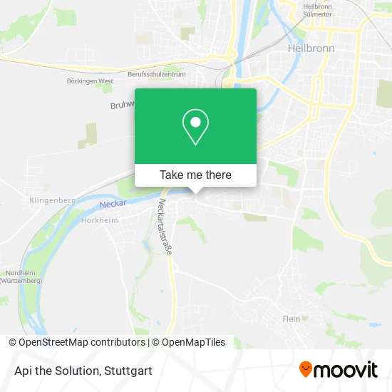 Карта Api the Solution