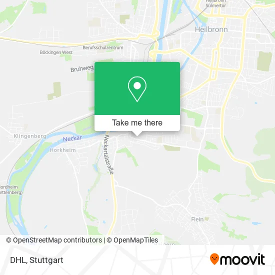 Карта DHL