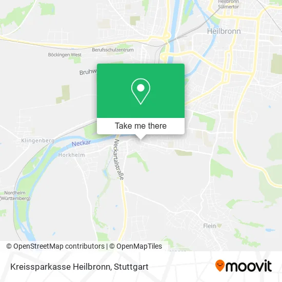 Карта Kreissparkasse Heilbronn