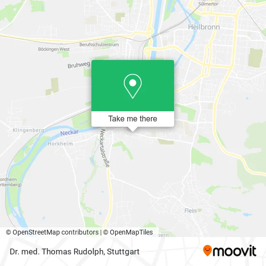 Карта Dr. med. Thomas Rudolph