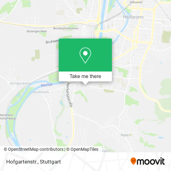 Карта Hofgartenstr.