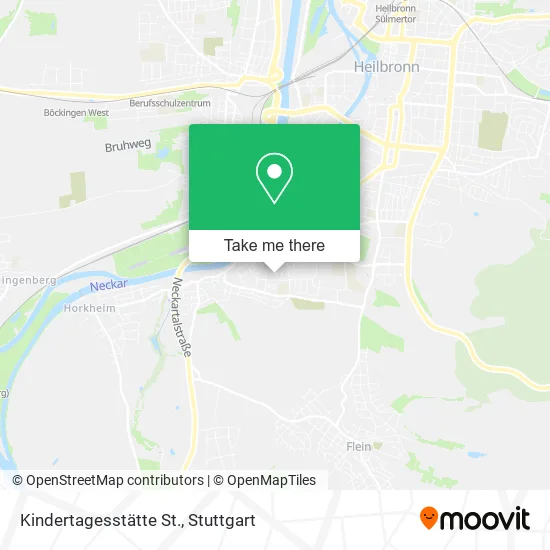 Карта Kindertagesstätte St.