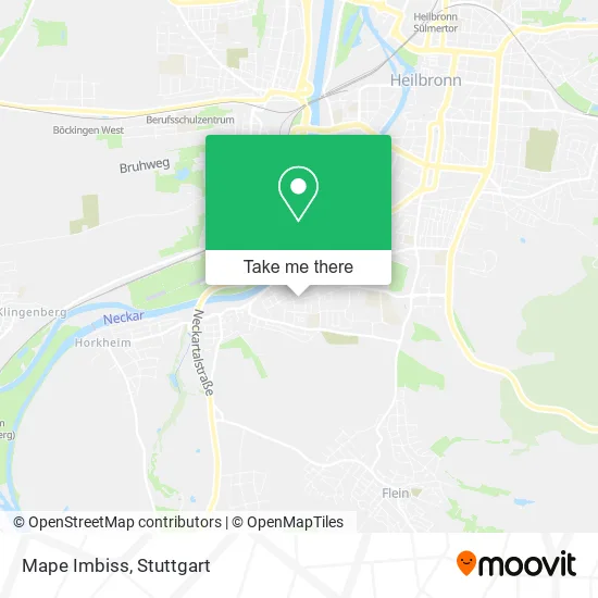 Карта Mape Imbiss