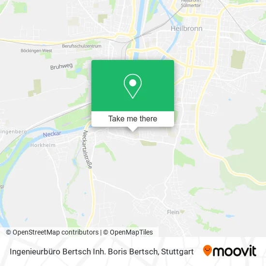 Карта Ingenieurbüro Bertsch Inh. Boris Bertsch