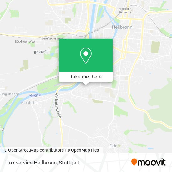 Taxiservice Heilbronn map