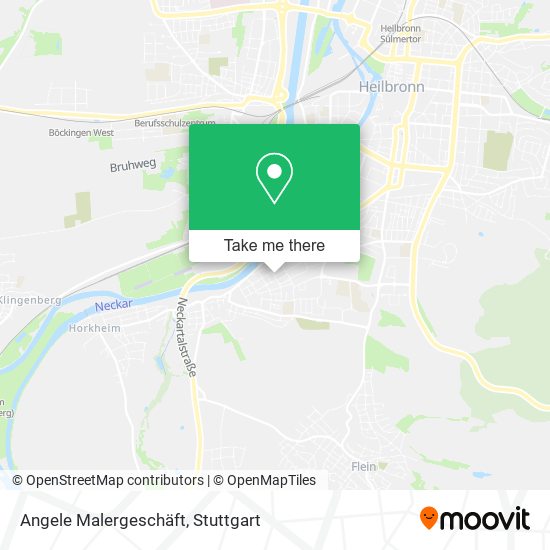 Angele Malergeschäft map