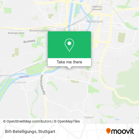 Карта Brh Beteiligungs