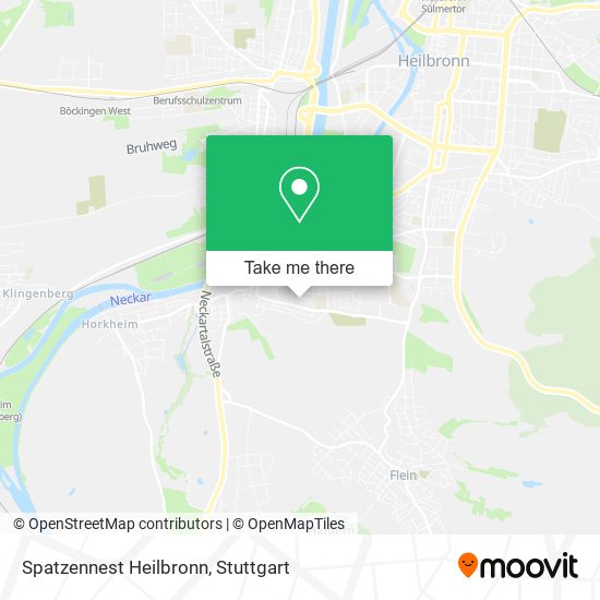 Карта Spatzennest Heilbronn