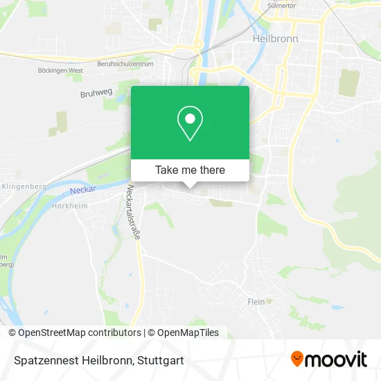 Карта Spatzennest Heilbronn