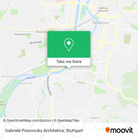 Gabriele Posovszky Architektur map