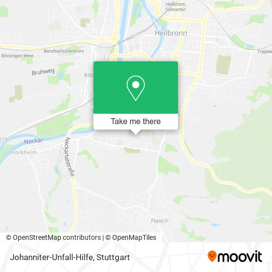 Карта Johanniter-Unfall-Hilfe