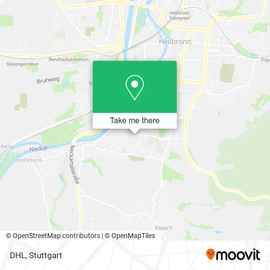 Карта DHL
