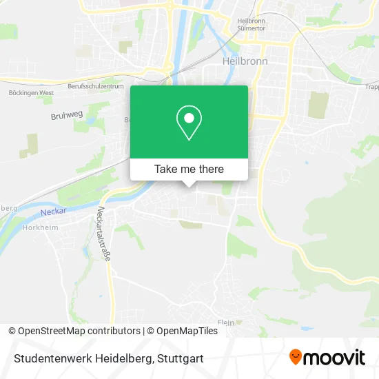 Карта Studentenwerk Heidelberg
