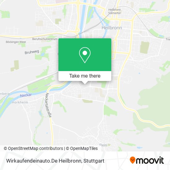 Карта Wirkaufendeinauto.De Heilbronn