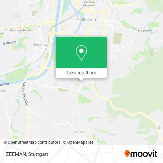 Карта ZEEMAN