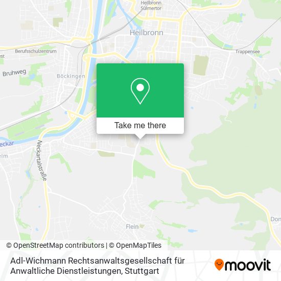 Adl-Wichmann Rechtsanwaltsgesellschaft für Anwaltliche Dienstleistungen map