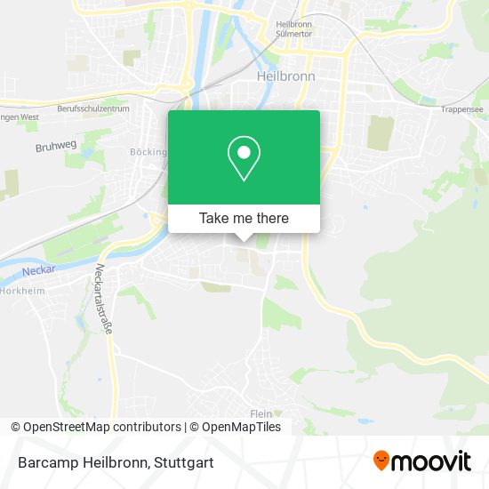 Barcamp Heilbronn map