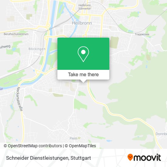 Schneider Dienstleistungen map