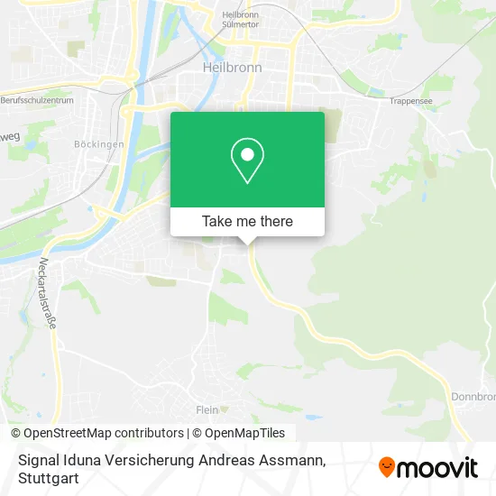 Карта Signal Iduna Versicherung Andreas Assmann
