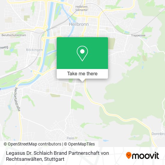 Legasus Dr. Schlaich Brand Partnerschaft von Rechtsanwälten map