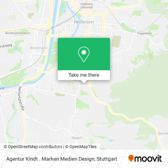 Карта Agentur Kindt . Marken Medien Design