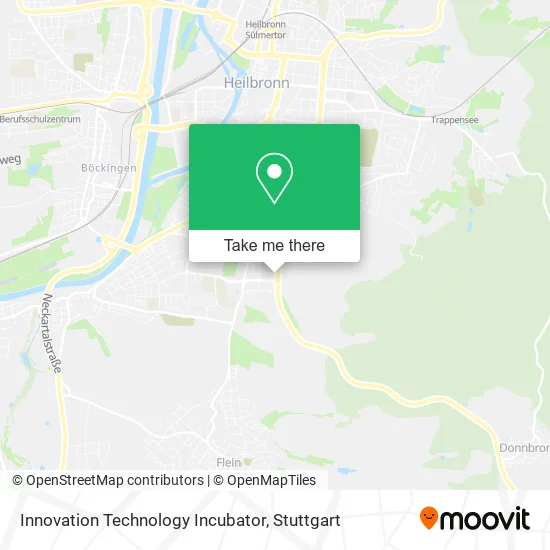 Карта Innovation Technology Incubator
