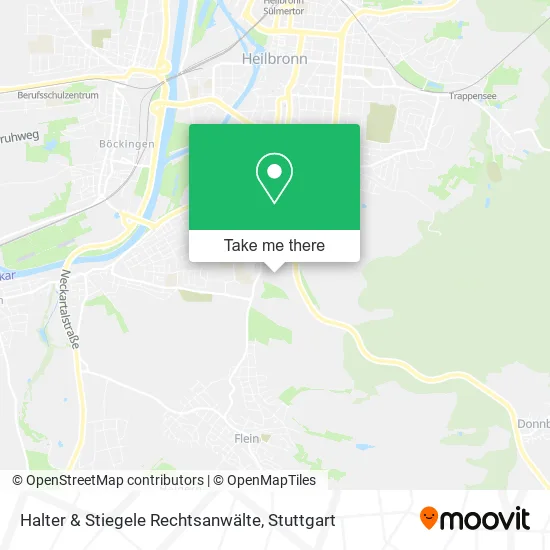 Карта Halter & Stiegele Rechtsanwälte