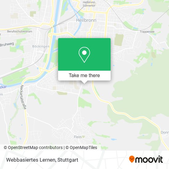 Карта Webbasiertes Lernen