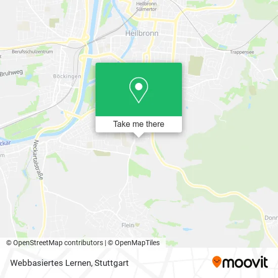 Карта Webbasiertes Lernen