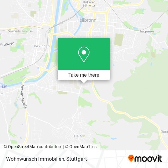 Карта Wohnwunsch Immobilien