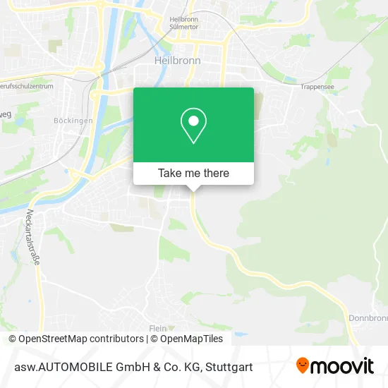 Карта asw.AUTOMOBILE GmbH & Co. KG