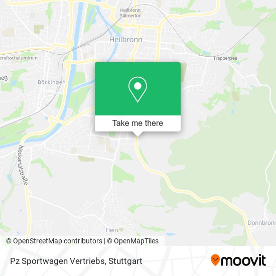 Pz Sportwagen Vertriebs map