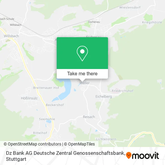 Карта Dz Bank AG Deutsche Zentral Genossenschaftsbank