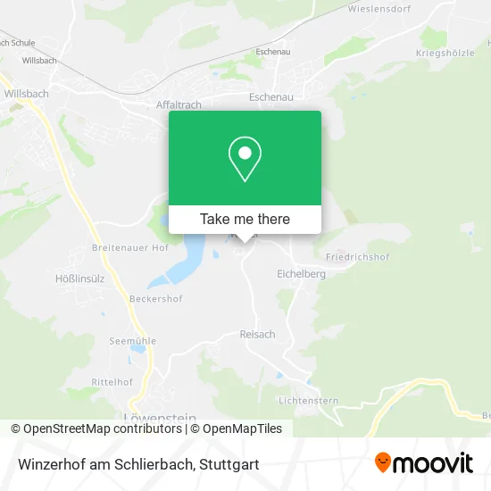 Карта Winzerhof am Schlierbach