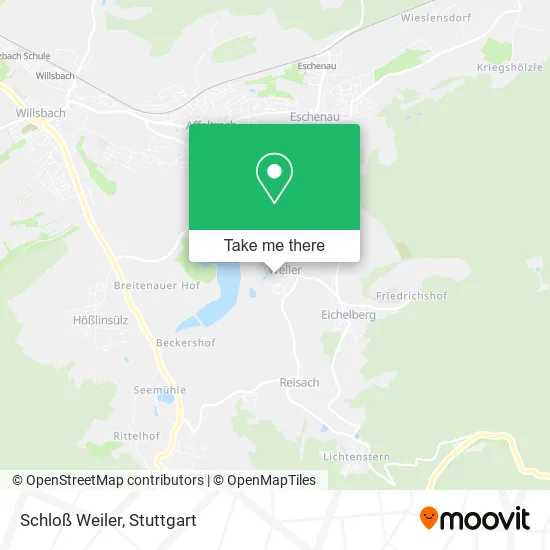 Карта Schloß Weiler