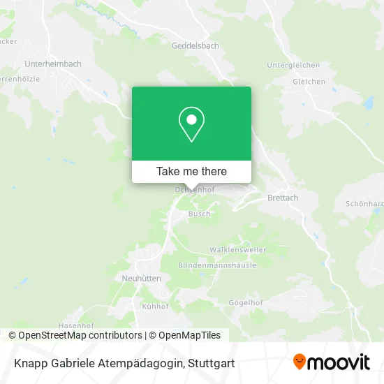 Карта Knapp Gabriele Atempädagogin
